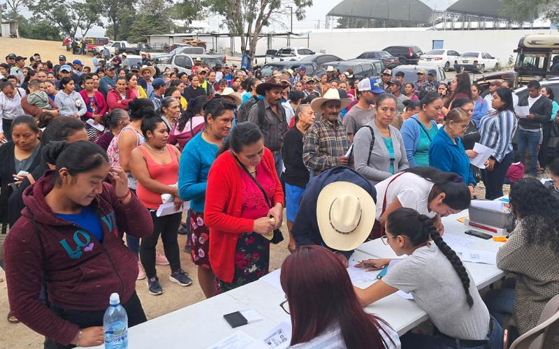 Entregan alimentos a familias con inseguridad alimentaria en El Progreso