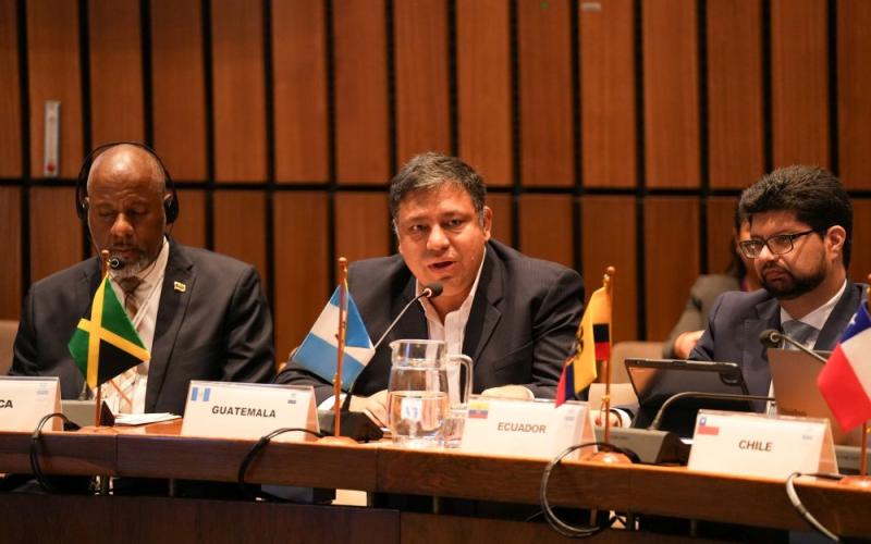 El titular de SEGEPLAN, Carlos Mendoza, participó en la Trigésima Reunión de la Mesa Directiva del Consejo Regional de Planificación de ILPES-CEPAL