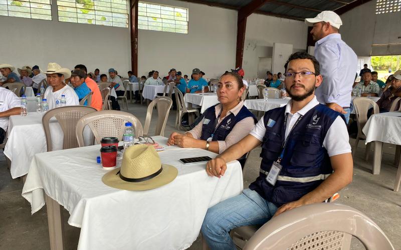 Lanzamiento de la Política Forestal Municipal en Dolores, Petén