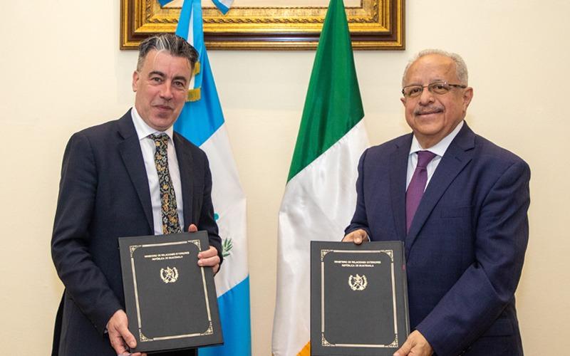 Guatemala e Irlanda firman Memorándum de Entendimiento