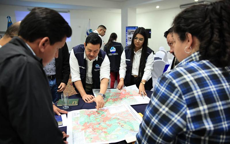 Validan mapa de cobertura vegetal del departamento de Guatemala