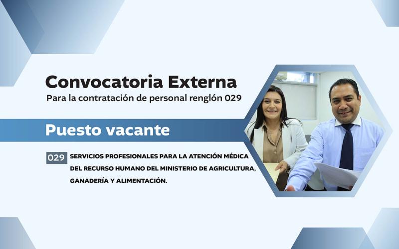 CONVOCATORIA EXTERNA