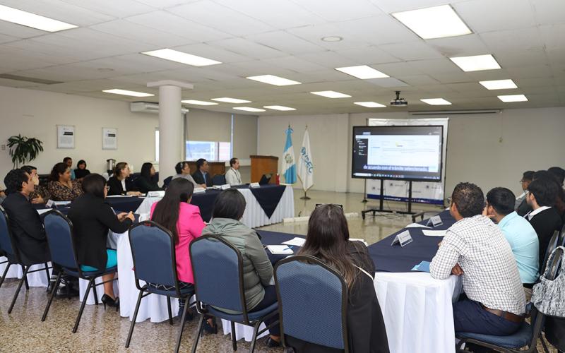 La capacitación fue para personal de recursos humanos de instituciones del Organismo Ejecutivo