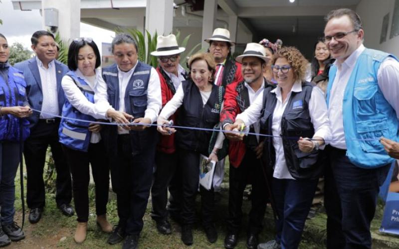 Nebaj, Quiché: Cooperantes presentan logros de diversos proyectos para mejorar salud y nutrición