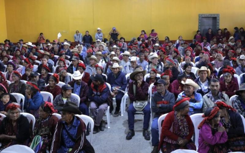 Mano a Mano: adultos mayores en Colotenango serán beneficiados con asistencia económica