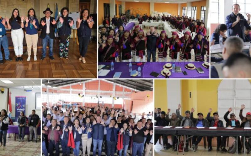 Mano a Mano avanza a más municipios de Quiché y Huehuetenango