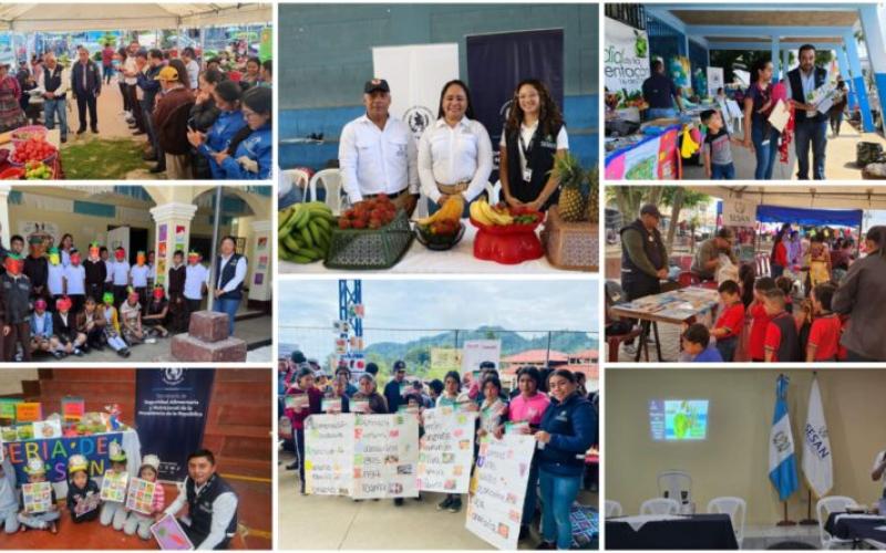 Así se conmemoró el Día Mundial de la Alimentación en todo el país