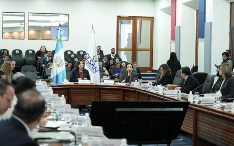 Revisan avances y compromisos en la novena reunión del Consejo Nacional de Seguridad Alimentaria y Nutricional del 2024