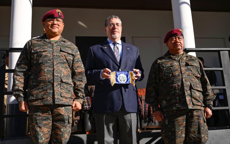 Inauguración de comandancia de Reserva Militar en Sololá
