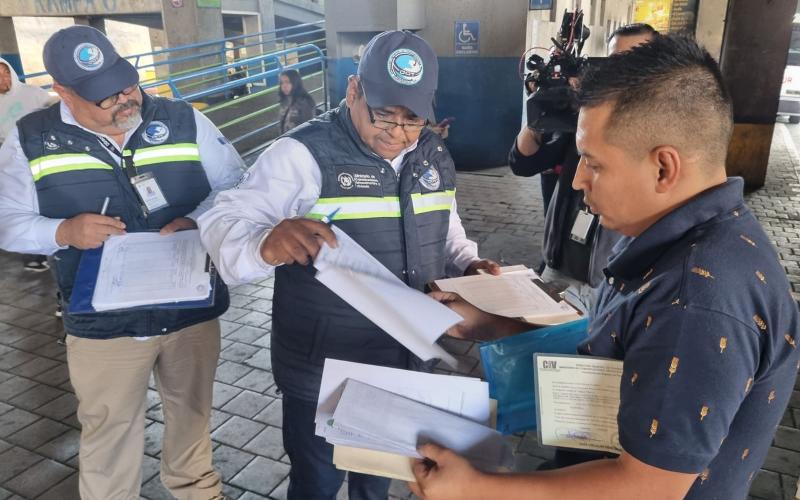 DGT sigue con operativos para resguardar la seguridad de los usuarios del transporte extraurbano