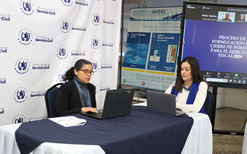 La capacitación fue impartida por el personal de la Dirección de Puestos y Remuneraciones de la ONSEC