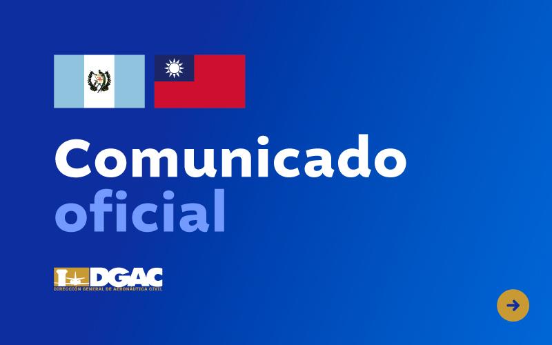 La Embajada de China (Taiwán) dona $2.5 millones para la recuperación del Aeropuerto Internacional La Aurora. 