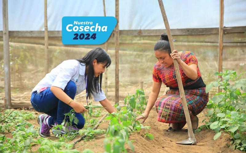 Capacitamos a más de 30 mil personas en seguridad alimentaria y desarrollo sostenible