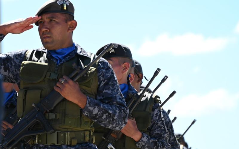 103 Aniversario de la Fuerza Aérea Guatemalteca y Entrega de la Bandera Nacional a la Unidad de Policía Militar que será desplegada a la República de Haití.