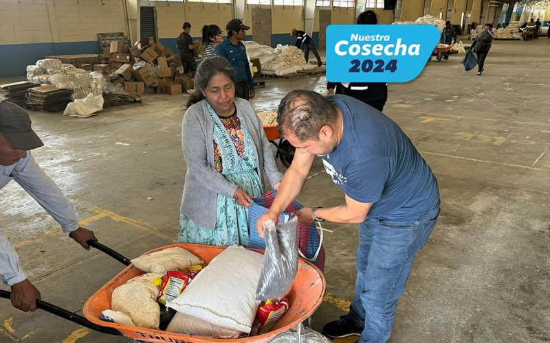 Más de 600 mil familias recibieron asistencia alimentaria en todo el país