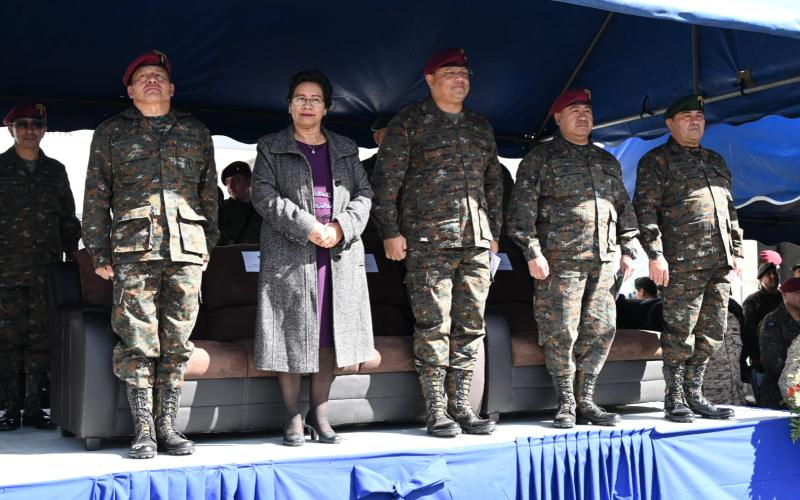 Ejército de Guatemala inaugura la Comandancia de la Fuerza de Tierra.