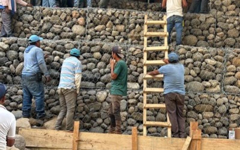Habilitado el paso en el Puente Los Tarros, San Pablo, San Marcos