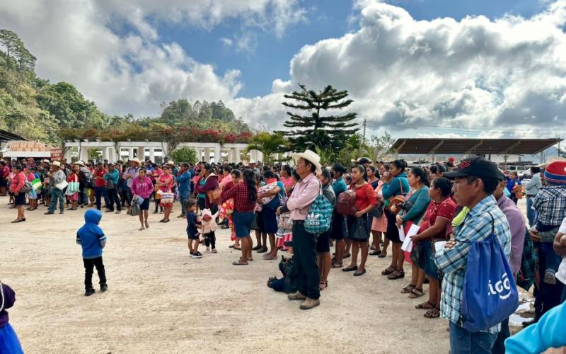 Más 12 mil familias recibirán alimentos por InSan