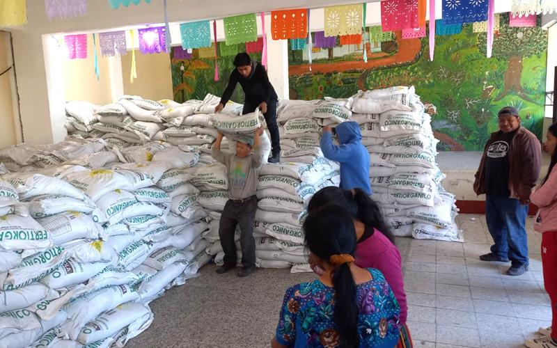 Agricultores familiares de Panajachel, Comitancillo y Camotán reciben Bono Campesino