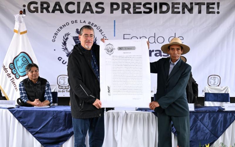 Presidente Bernardo Arévalo 