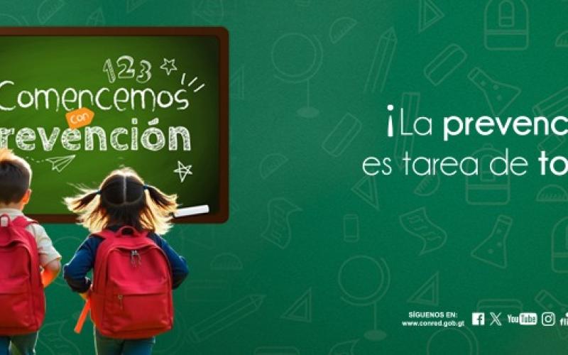 ¡La prevención es tarea de todos!