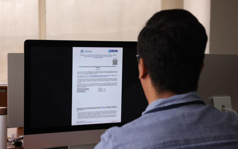 Más de 36 mil contratistas temporales del Estado actualizaron inscripción al RGAE