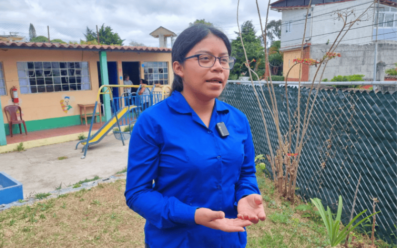 Katherine es una de las graduandas de Casa Joven Peronia