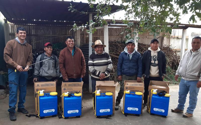 Continúa el fortalecimiento de la producción agrícola con el Bono Campesino
