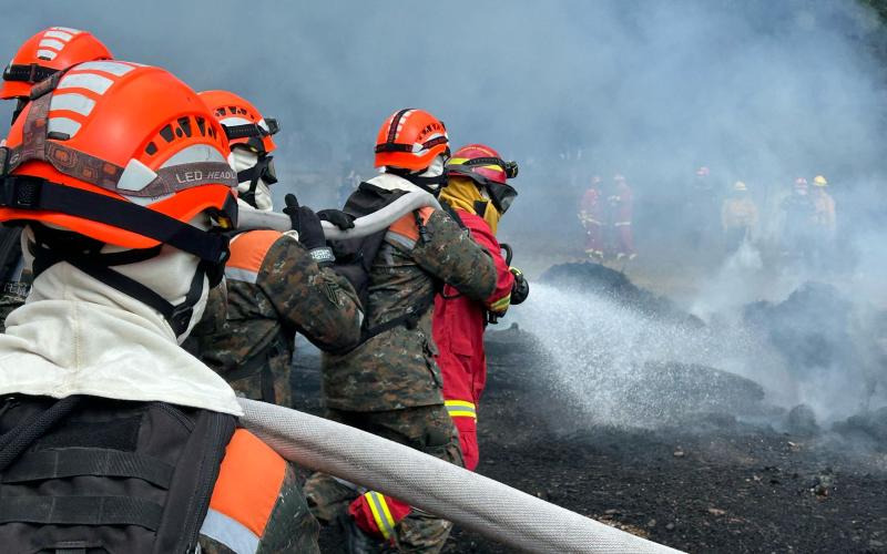 II Ejercicio Nacional de Supresión de Incendios Forestales.