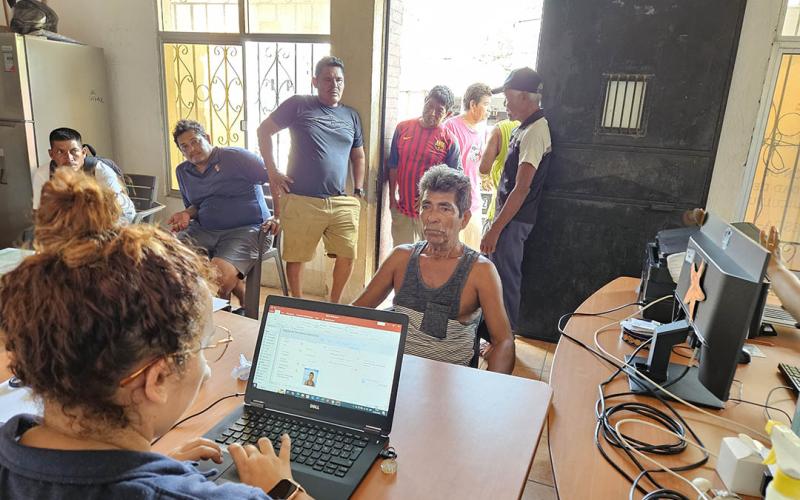 Inician jornadas de registro de pescadores 2025