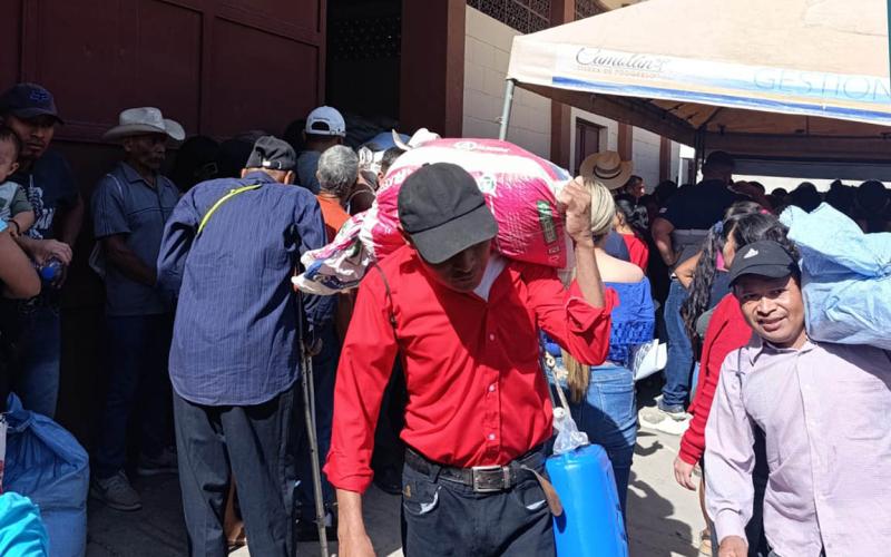 La asistencia alimentaria llegará a más de 62 mil familias en febrero