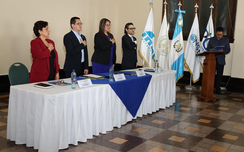 Cuatro instituciones del Organismo Ejecutivo organizado el curso.