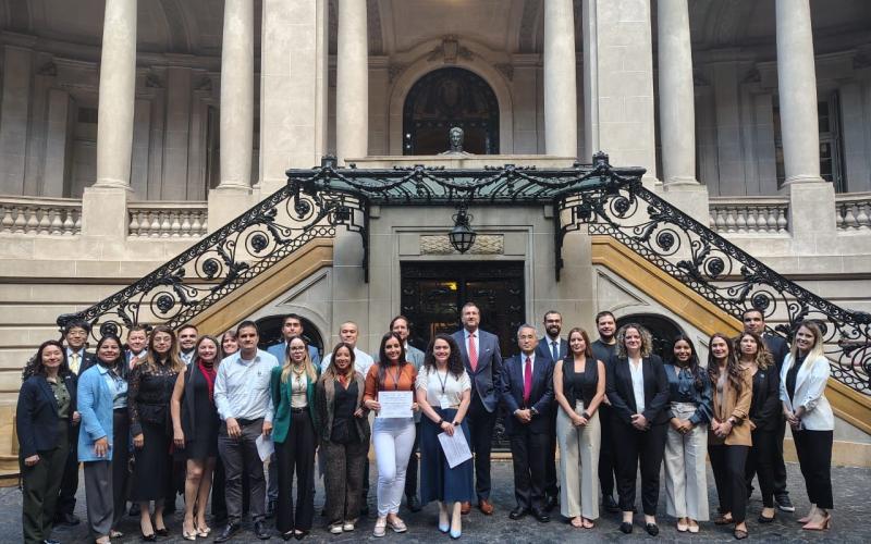 Participantes en el Curso de Gestión de Proyectos de Cooperación Internacional  