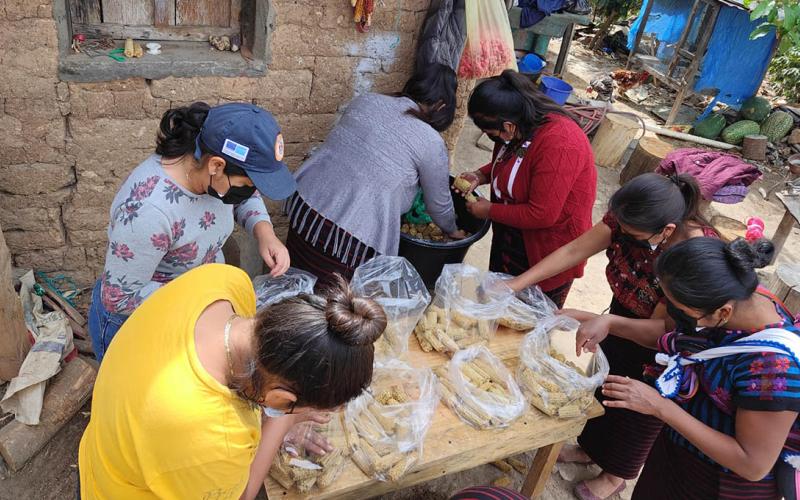 Integrantes del CADER aprenden a cultivar hongo ostra