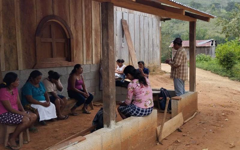 Ofrecen asistencia técnica a proyecto avícola en comunidad Nueva Armenia