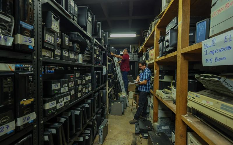 Minfin y Contraloría capacitan sobre la baja de bienes muebles inservibles