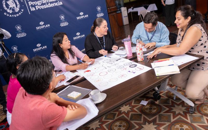 En el taller participó personal de distintas direcciones de SEGEPLAN.