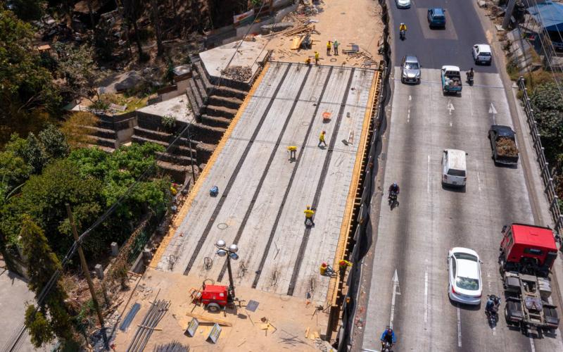 Segundo puente en Villa Nueva avanza hacia su habilitación