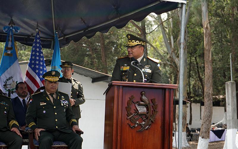 Escuela de Derechos Humanos y Derecho Internacional Humanitario del Ejército de Guatemala celebra primer aniversario