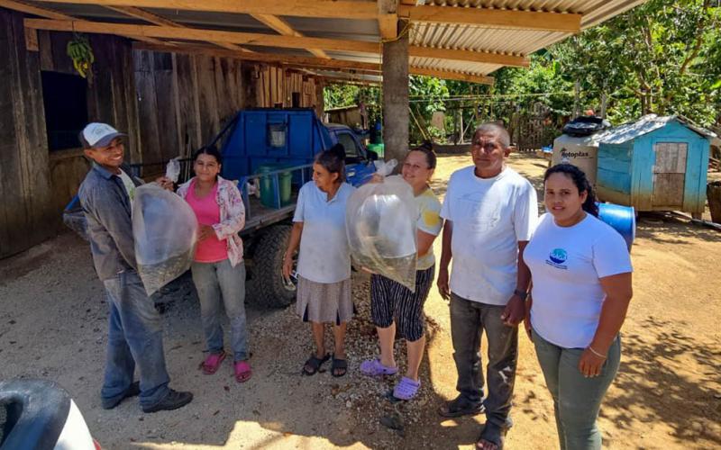 Entregan más de ocho mil alevines de tilapia en comunidades de Petén