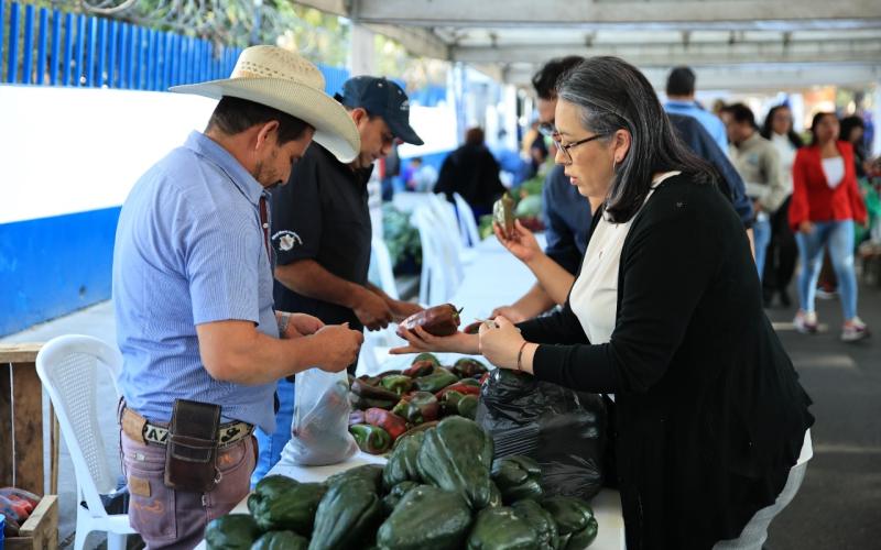 Feria del Agricultor apoya la economía de más de 3 mil consumidores