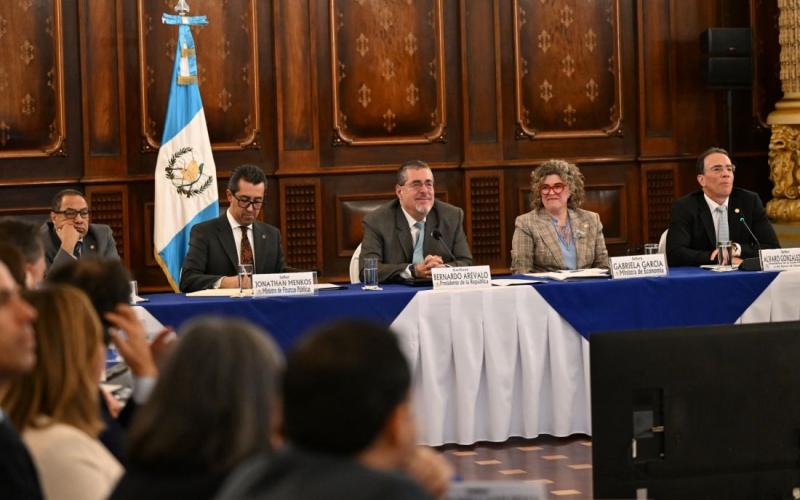 Presidente Bernardo Arévalo 