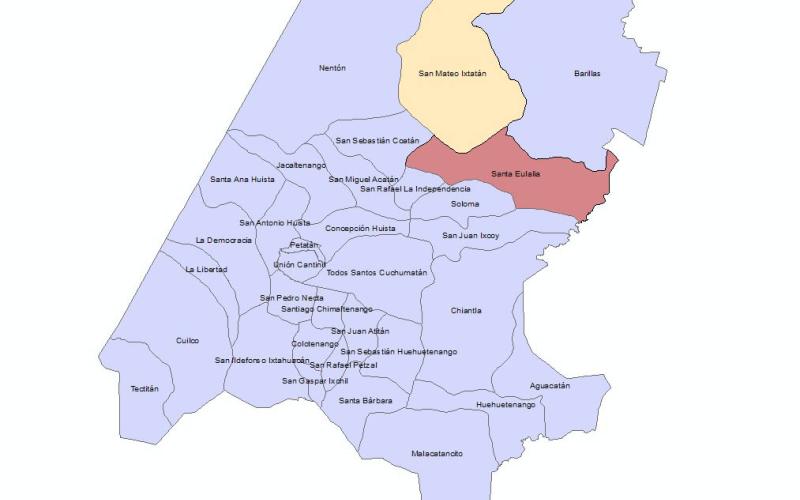 IGN participa en diálogo por delimitación territorial entre Santa Eulalia y San Mateo Ixtatán