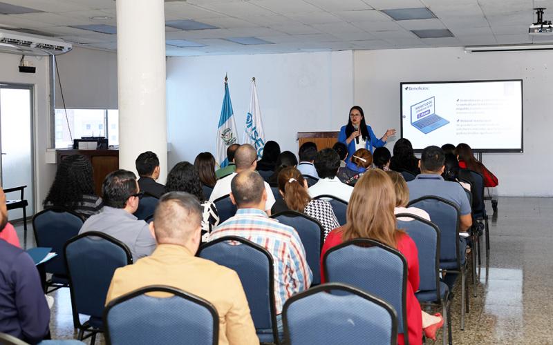 El lanzamiento de la aplicación se realizó en la sede central de la ONSEC