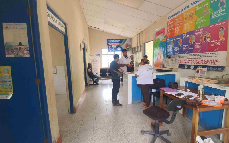 Realizan revisión estructural en puesto de salud El Florido