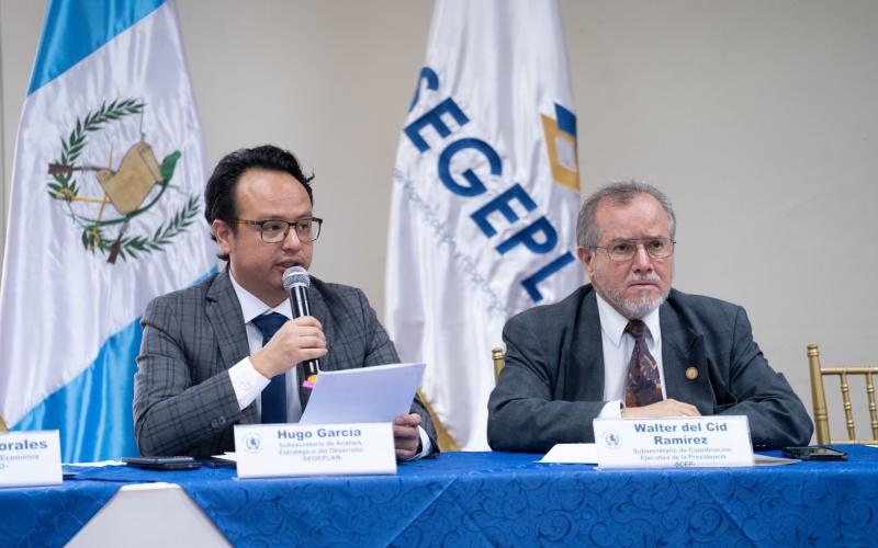 La segunda reunión de la Comisión K'atun fue liderada por el subsecretario Hugo Allan García.