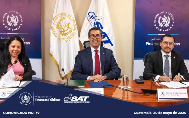 Minfin y SAT firman convenio interinstitucional para la prestación de servicios de impresión