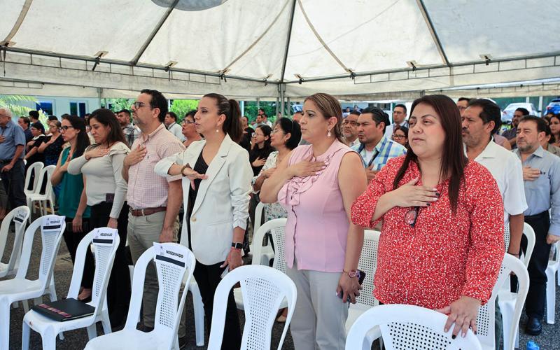 Conmemoración por los 40 años de la Constitución