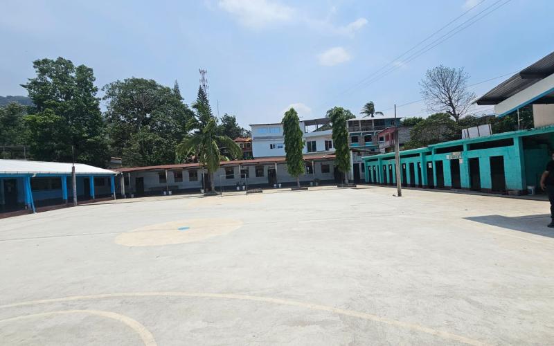 CIV realizará mejoras en escuela de San Antonio Huista para brindar espacios seguros y dignos a estudiantes