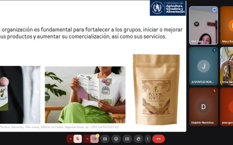 Productoras de Sololá fortalecen sus capacidades organizacionales